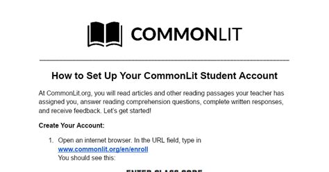 commonlit code.
